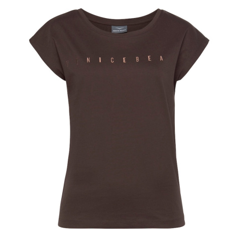 VENICE BEACH Tričko  béžová / tmavohnedá