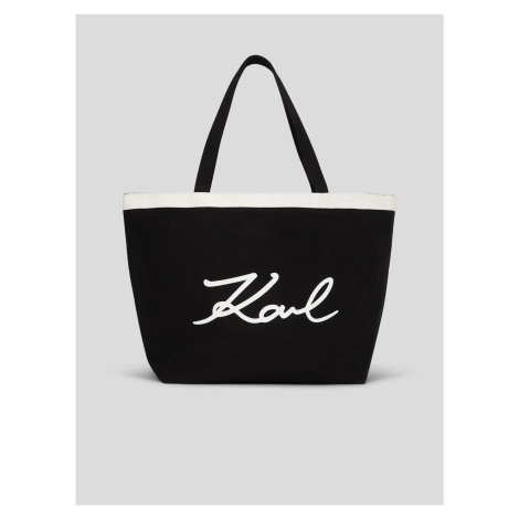 Black women's shopper KARL LAGERFELD K/Signature - Women's