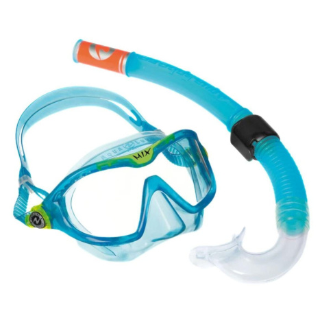 Aqualung COMBO MIX XB + SNORKEL čirý zorník dětský šnorchl.a potáp.set UNI