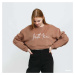 Mikina Sixth June W Basic Signature Sweatshirt Light Brown