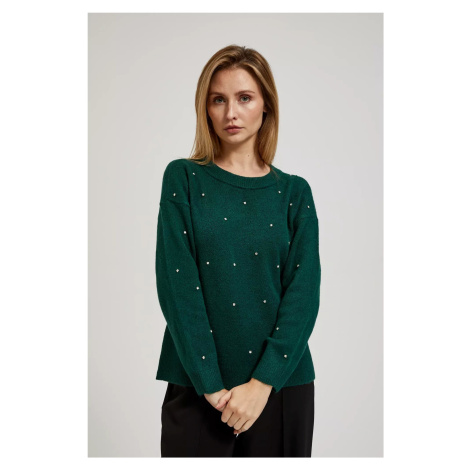 Sweater with rhinestones Moodo