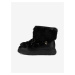 Black snowshoes with artificial fur Tamaris - Ladies