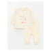 LC Waikiki Crew Neck Long Sleeve Embroidery Detailed Baby Girl Cardigan and Pants Set of 2