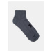 Sada troch unisex ponožiek v bielej, šedej a čiernej farbe Under Armour UA Core Low Cut.