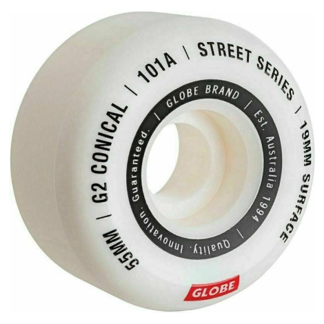 Globe G2 Conical Street Skateboard Wheel White/Essential 55.0