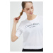 Tréningové tričko Calvin Klein Performance Pride biela farba