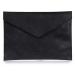 O My Bag Amsterdam -  Envelope Laptop Sleeve 13" Black Classic Leather - kožený obal na notebook