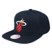 Mitchell & Ness NBA Miami Heat Top Spot Snapback Hwc Heat Cap HHSS2976-MHEYYPPPBLCK