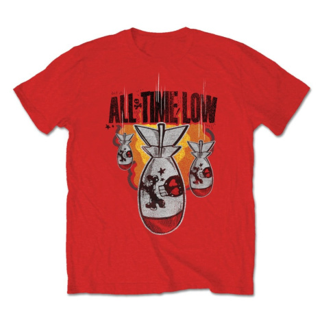 All Time Low tričko Da Bomb Červená