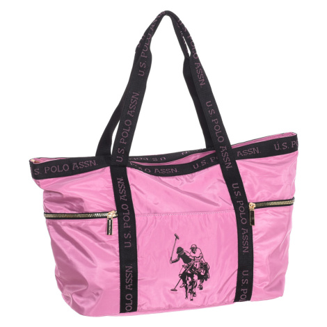 U.S Polo Assn.  BEUN55842WN1-ROSE  Veľká nákupná taška/Nákupná taška Ružová U.S. Polo Assn