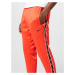 Nike Sportswear Nohavice  ohnivo červená / čierna / biela