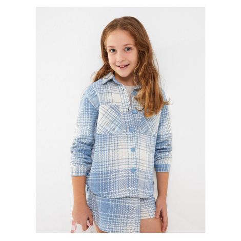 LC Waikiki LCW Kids Plaid Long Sleeve Girl's Shirt