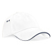 Beechfield Unisex šiltovka B15C White