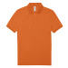 B&amp;C Unisex polo tričko PU424 Pure Orange