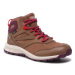 Jack Wolfskin Sneakersy Woodland Texapore Mid K 4042152 Hnedá