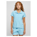 Women's towel Polo shirt balticblue