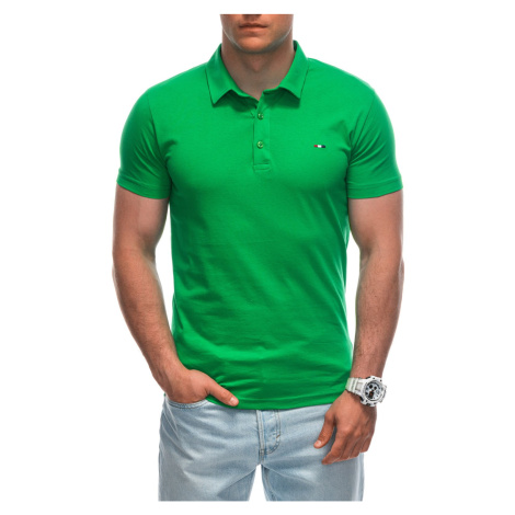 Edoti Men's plain polo shirt