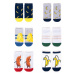 Yoclub Kids's Ankle Cotton Boys' Socks Patterns Colors 6-pack SK-08/6PAK/BOY/002