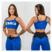 NEBBIA - Dvojvrstvová športová podprsenka FLEX 241 (blue) - NEBBIA