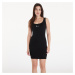 Šaty Karl Kani Small Signature Rib Dress Black