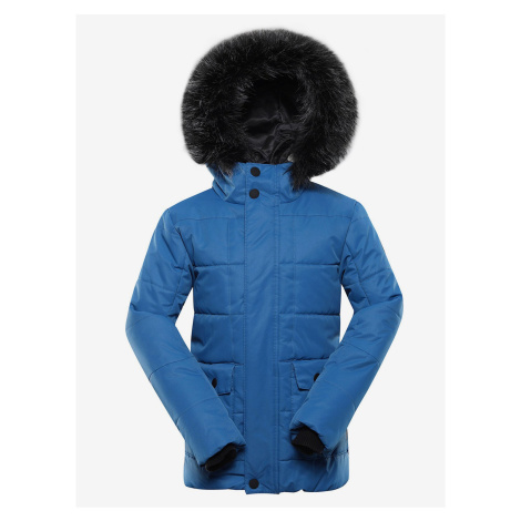 Modrá detská zimná bunda ALPINE PRE EGYPO ALPINE PRO