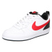 Nike Sportswear Tenisky 'Court Borough'  červená / čierna / biela