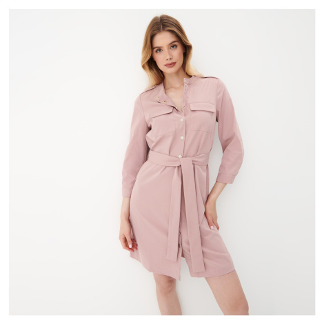 Šaty s dlhým rukávom Mohito.com