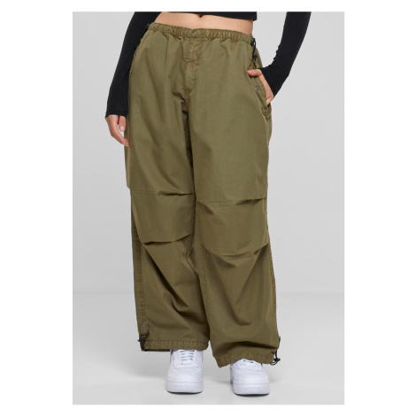 Women's cotton parachute pants tiniolive Urban Classics