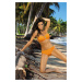 Edith Calendula Swimsuit M-255 Orange As pictured