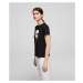 Tričko Karl Lagerfeld Ikonik Karl T-Shirt Čierna