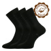 Ponožky LONKA Bioban BIO bavlna čierne 3 páry 100213