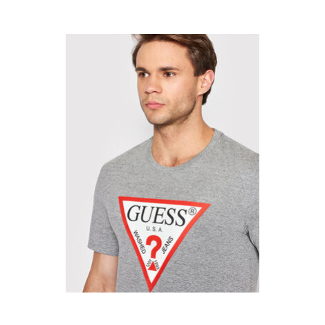 Guess Tričko M2YI71 I3Z11 Sivá Slim Fit