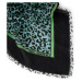 Šál Karl Lagerfeld K/Monogram Scarf Leopard Modrá
