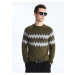 LC Waikiki Crew Neck Long Sleeve Men's Knitwear Sweater