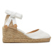 Castañer Espadrilky Carina/6/001 020964 Biela