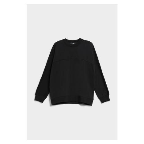 Mikina Karl Lagerfeld Big Logo Sweatshirt Čierna