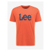Oranžové pánske tričko Lee Wobbly