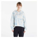 Mikina Nike Sportswear Washed Jersey Hoodie White / Blue