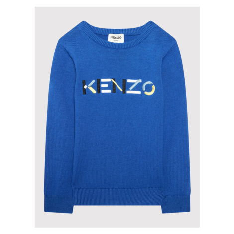 Kenzo Kids Sveter K25142 Tmavomodrá Regular Fit