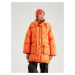 TOPSHOP Zimný kabát  oranžová