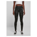 Women's soft leggings AOP blackmarble