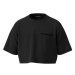 Tričko Dsquared Easy Tee Cropped T-Shirts Black