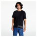 Hugo Boss Stretch-Cotton Pyjama Outline Logo T-Shirt Black