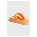 Šľapky Birkenstock Arizona EVA dámske, oranžová farba, 1025586