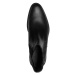Vasky Chelsea Black - Pánske kožené chelsea topánky čierne
