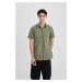 DEFACTO Slim Fit Short Sleeve Shirt