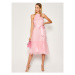 Pinko Koktejlové šaty Garret PE 20 PBK2 1B14EP 7980 Ružová Regular Fit