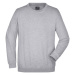 James&amp;Nicholson Pánsky sveter cez hlavu JN040 Grey Heather