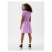 Svetlo fialové dievčenské šaty GAP