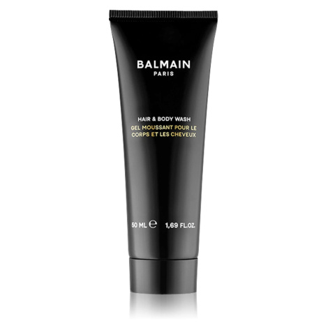 Balmain Sprchový gél a šampón Signature Men`s Line 50 ml